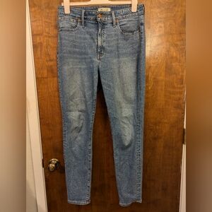 Madewell Curvy High-Rise Skinny Jean, Size 29